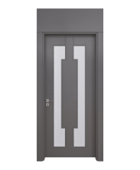 BY-157A Porte intérieure Laqué  Vitrée